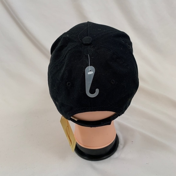 Collection18 Proud Sequined Black Rainbow Baseball Hat - Picture 5 of 7